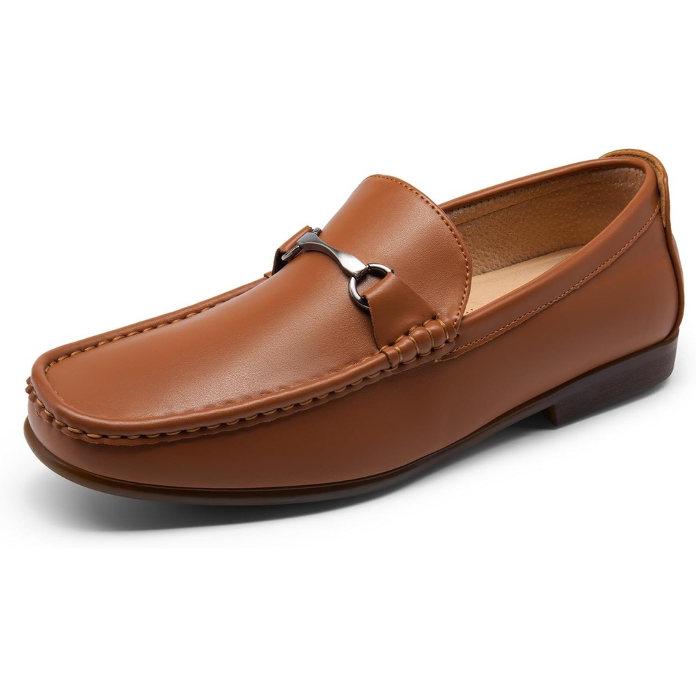 image:imageBruno Marc Mens Dress Loafers Slip On Casual Driving LoaferTan