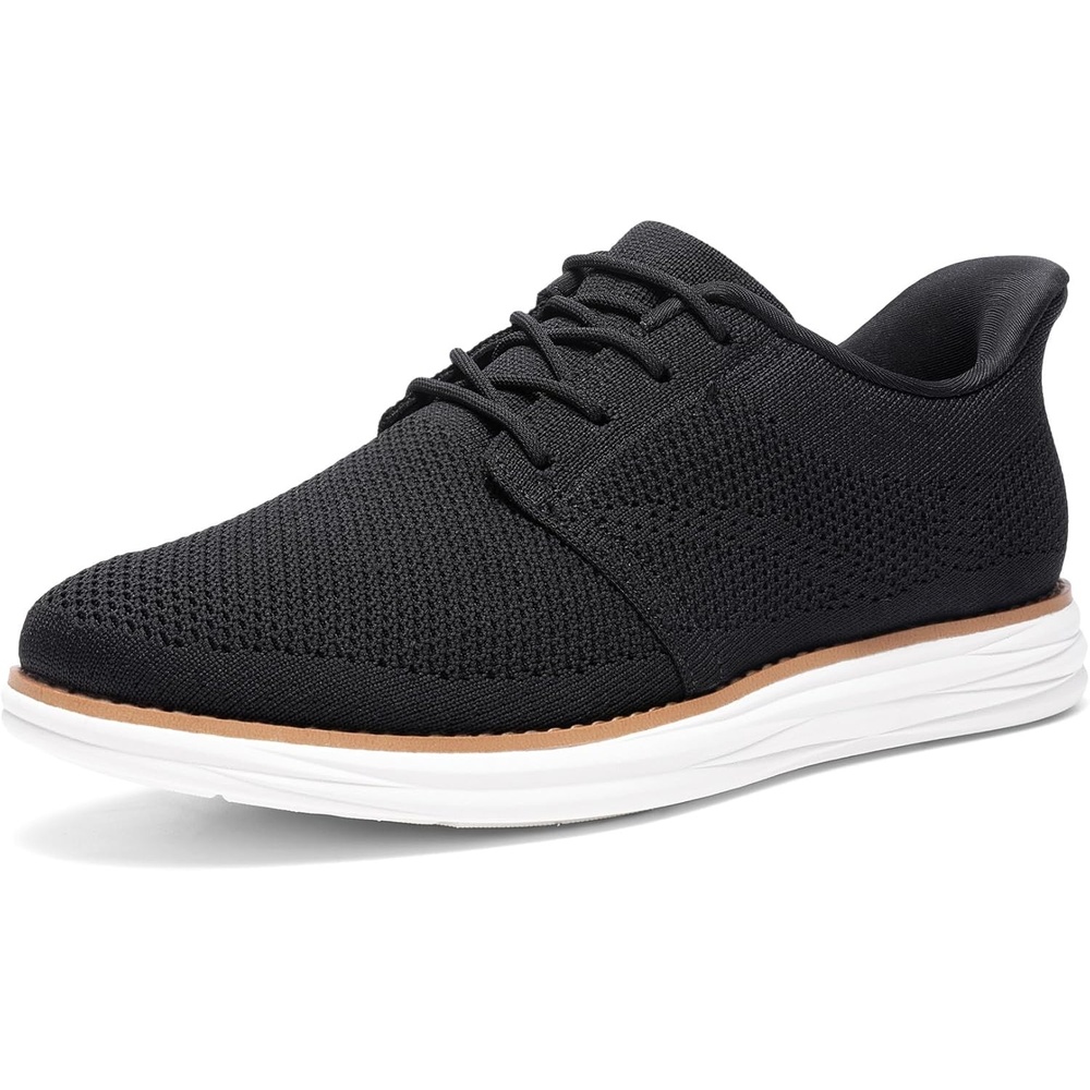image:imageBruno Marc Mens Hands Free Slip On Casual Dress Shoes Mesh Sneakers Breathable Lightweight Comfortable Walking ShoesBlack