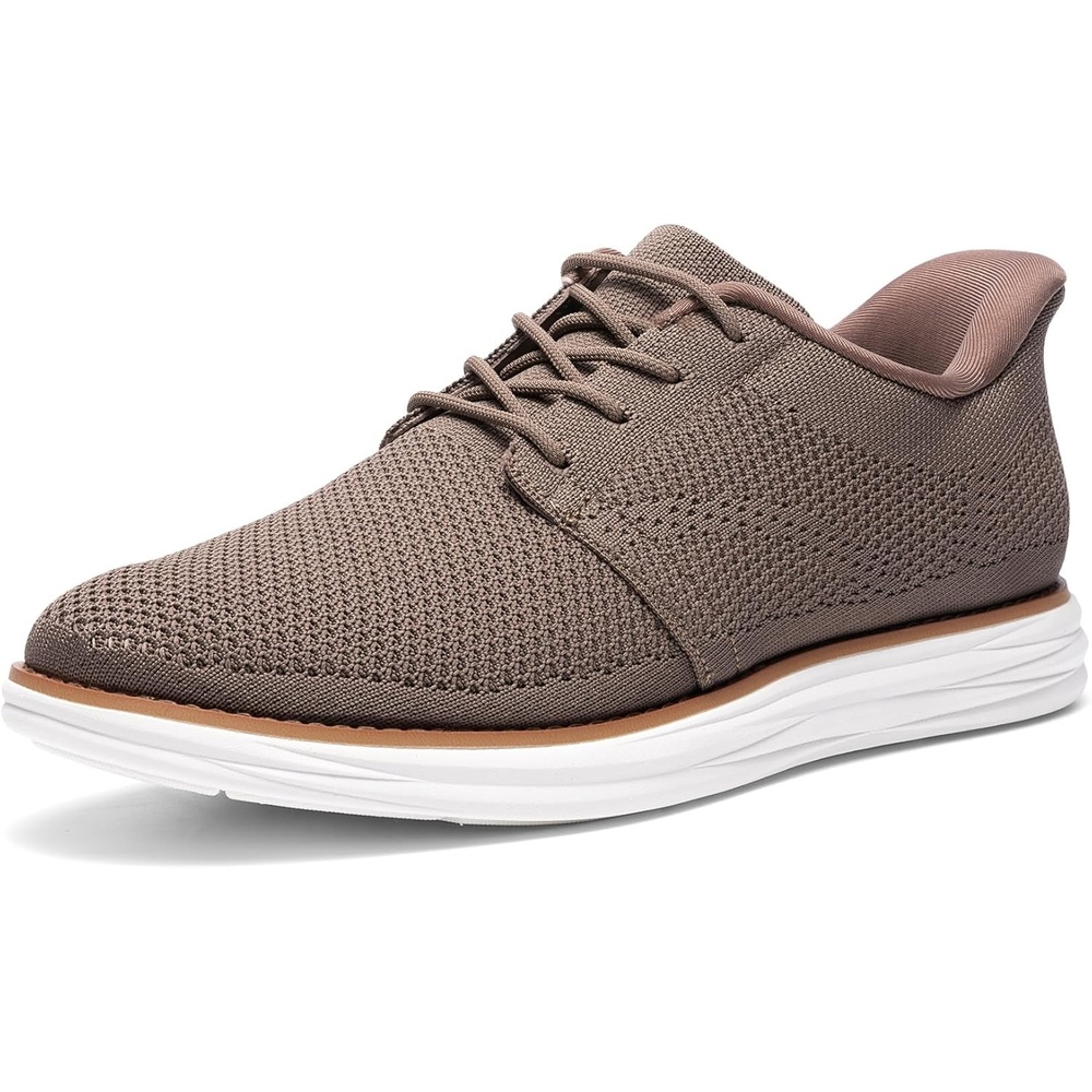 image:imageBruno Marc Mens Hands Free Slip On Casual Dress Shoes Mesh Sneakers Breathable Lightweight Comfortable Walking ShoesLight Brown