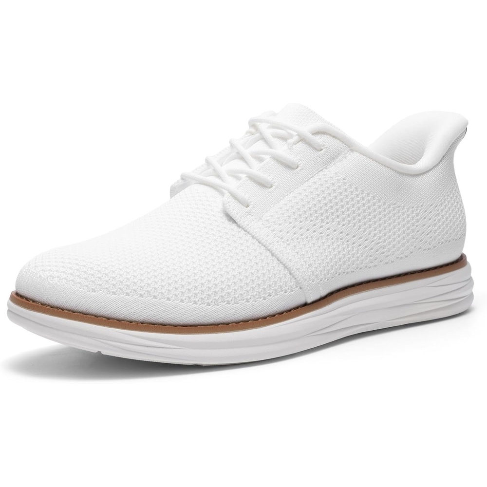 image:imageBruno Marc Mens Hands Free Slip On Casual Dress Shoes Mesh Sneakers Breathable Lightweight Comfortable Walking ShoesWhite