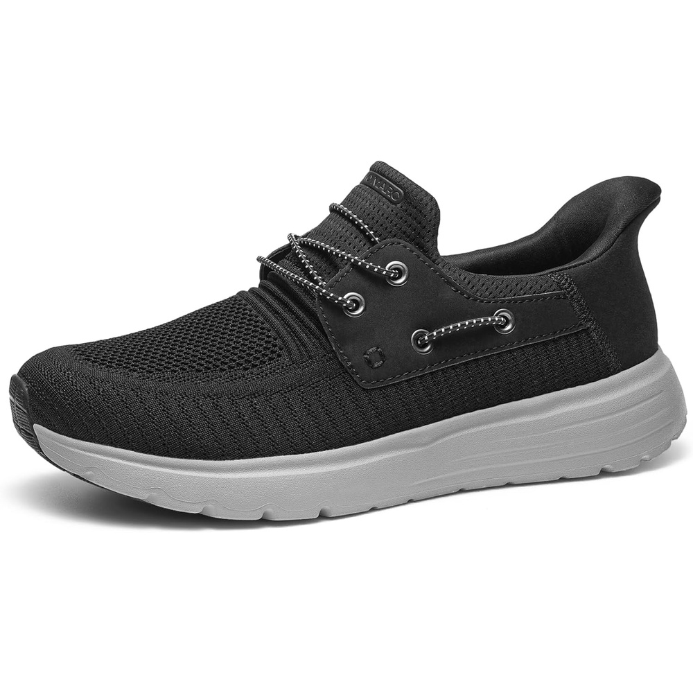 image:imageBruno Marc Mens Hands Free Slipon Loafers Casual Breathable SneakerBlack