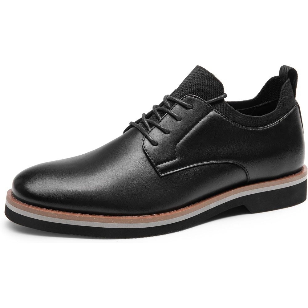 image:imageBruno Marc Mens LaceUp Comfortable Fashion Dress ShoesBlack