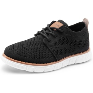 image:imageBruno Marc Boys Mesh Sneakers Oxfords Casual Dress LaceUp Lightweight Walking ShoesBlack