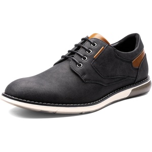 image:imageBruno Marc Mens Casual Dress Oxfords Shoes Business Formal Derby SneakersBlackwaxy