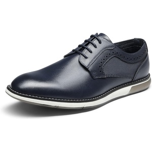 image:imageBruno Marc Mens Casual Dress Sneaker Shoes Business Formal Derby Plain Toe Oxfords Crossflex GentEdgeBlue