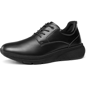 image:imageBruno Marc Mens Casual Dress Sneakers Shoes AllDay Comfort Cushioning Walking Breathable Lightweight Oxfords MaxFlex ActiveMetroAll Black