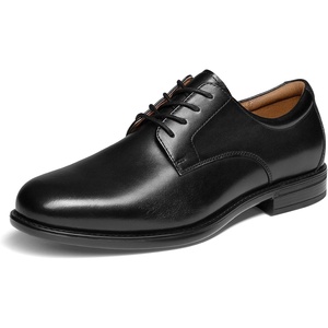image:imageBruno Marc Mens Classic Leather Dress Shoes Comfort Oxfords Business Formal Lace Up ShoesBlack