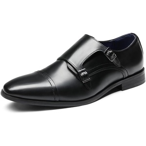 image:imageBruno Marc Mens Dress Loafer Shoes Monk Strap Slip On Loafers2Black