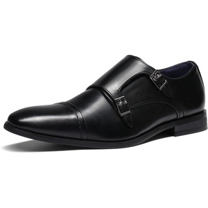 image:imageBruno Marc Mens Dress Loafer Shoes Monk Strap Slip On LoafersBlack