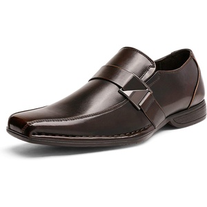 image:imageBruno Marc Mens Giorgio Classic Slipon Dress Loafers ShoesDark Brown