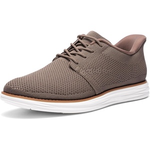 image:imageBruno Marc Mens Hands Free Slip On Casual Dress Shoes Mesh Sneakers Breathable Lightweight Comfortable Walking ShoesLight Brown