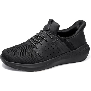 image:imageBruno Marc Mens Hands Free Slipon Loafers Casual Shoes Sneakers Breathable Knit Comfortable Lightweight Walking ShoesBlack