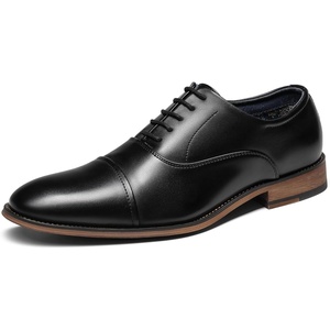 image:imageBruno Marc Mens Lace Up Soft CapToe Formal Dress ShoesBlack