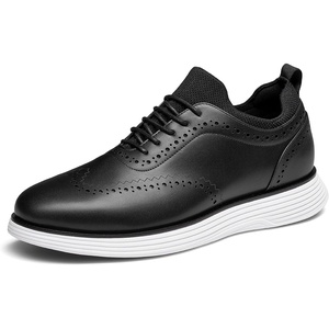 image:imageBruno Marc Mens MaxFlex Dress Sneakers Oxfords Casual Wingtip Brogue ShoesBlack