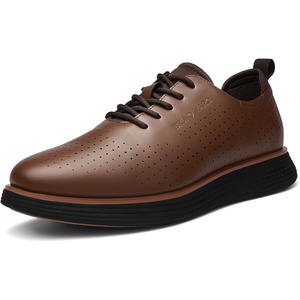 image:imageBruno Marc Mens MaxFlex Fashion Dress Sneakers Oxfords Classic Casual ShoesBrown