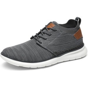 image:imageBruno Marc Mens Mesh Fabric Fashion Sneakers Casual Oxfords Lightweight Breathable Versatile Walking ShoesDarkGrey