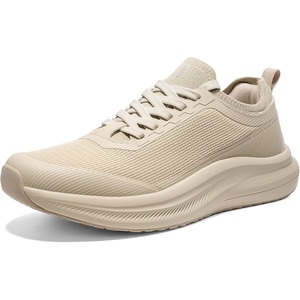 image:imageBruno Marc Mens Non Slip Lightweight Cushion Mesh Sneakers Walking Shoes Breathable Comfortable Casual ShoesSand