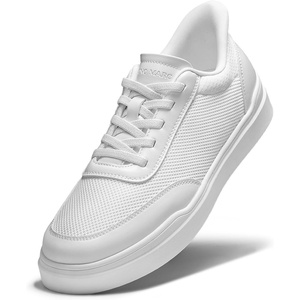 image:imageBruno Marc Mens Slip On Casual Sneakers Hands Free Fashion Sneakers Breeze Mesh Casual Walking Shoes Comfortable Lightweight Non SlipWhite