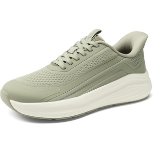 image:imageBruno Marc Mens Walking Running Tennis Cushioning Shoes Slipon Athletic Gym Workout Jogging Comfortable SneakersGreen