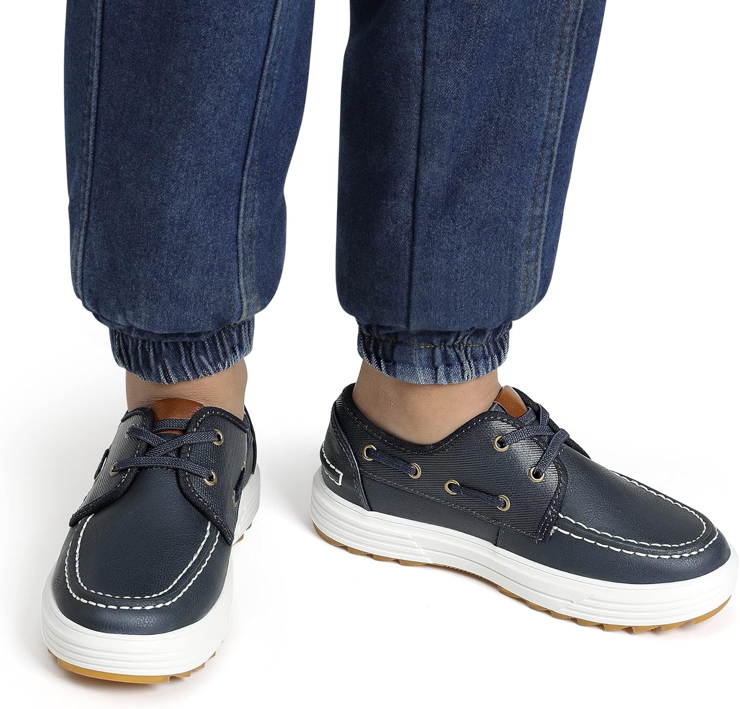 image:imageBruno Marc Boys Boat Shoes Slip on Loafers Dress Casual School ShoesBlue