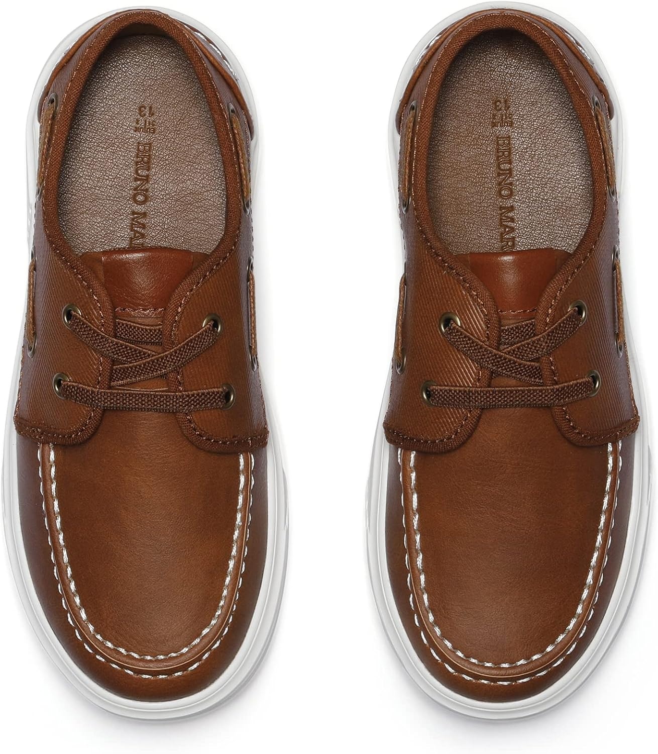 image:imageBruno Marc Boys Boat Shoes Slip on Loafers Dress Casual School ShoesBrown