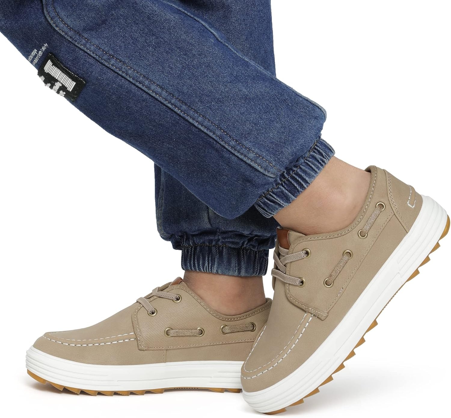 image:imageBruno Marc Boys Boat Shoes Slip on Loafers Dress Casual School ShoesTan