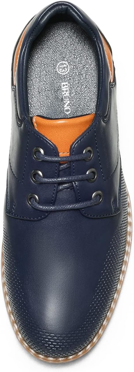image:imageBruno Marc Boys Casual Dress Oxford Comfort Uniform Formal ShoesBlue