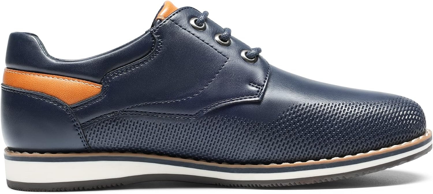 image:imageBruno Marc Boys Casual Dress Oxford Comfort Uniform Formal ShoesBlue
