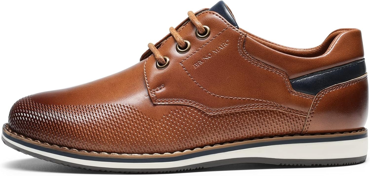 image:imageBruno Marc Boys Casual Dress Oxford Comfort Uniform Formal ShoesBrown