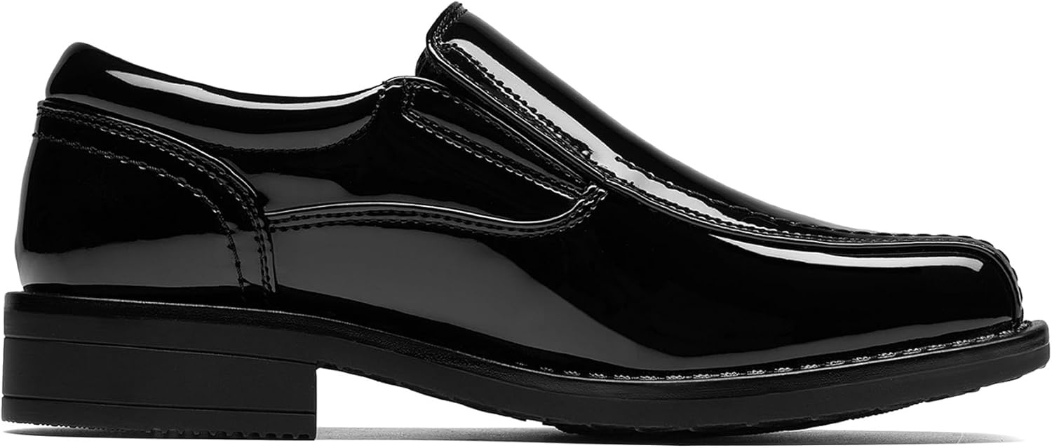 image:imageBruno Marc Boys Dress Shoes SlipOn Loafer Wedding ShoesBlackpat