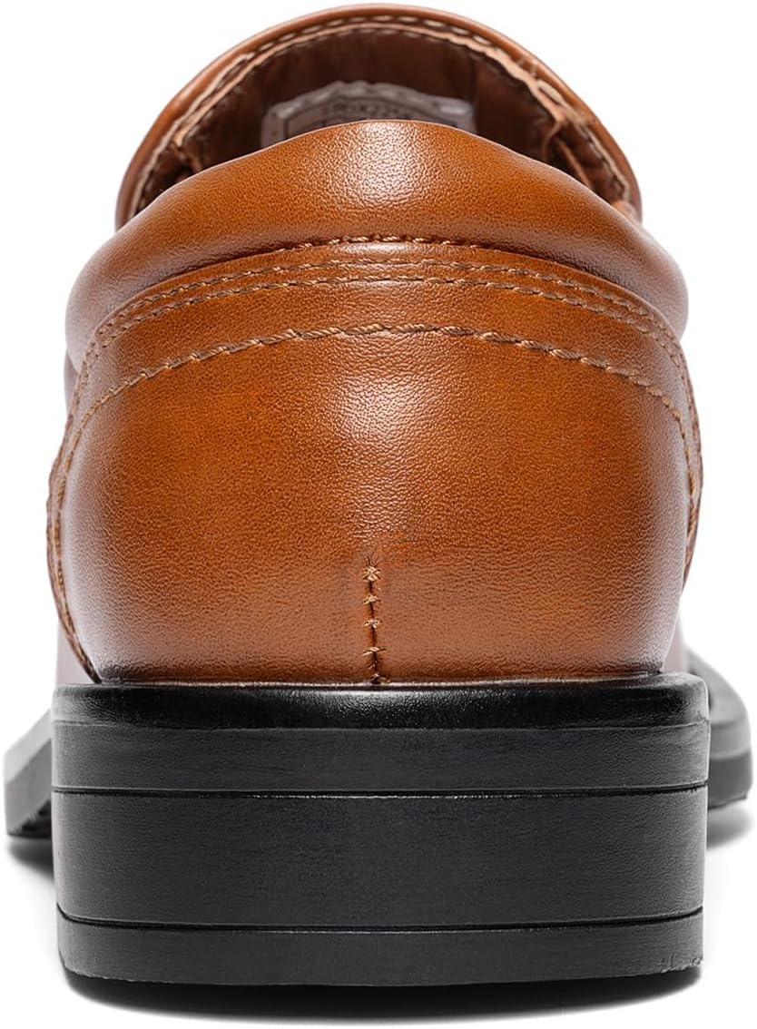 image:imageBruno Marc Boys Dress Shoes SlipOn Loafer Wedding ShoesBrown