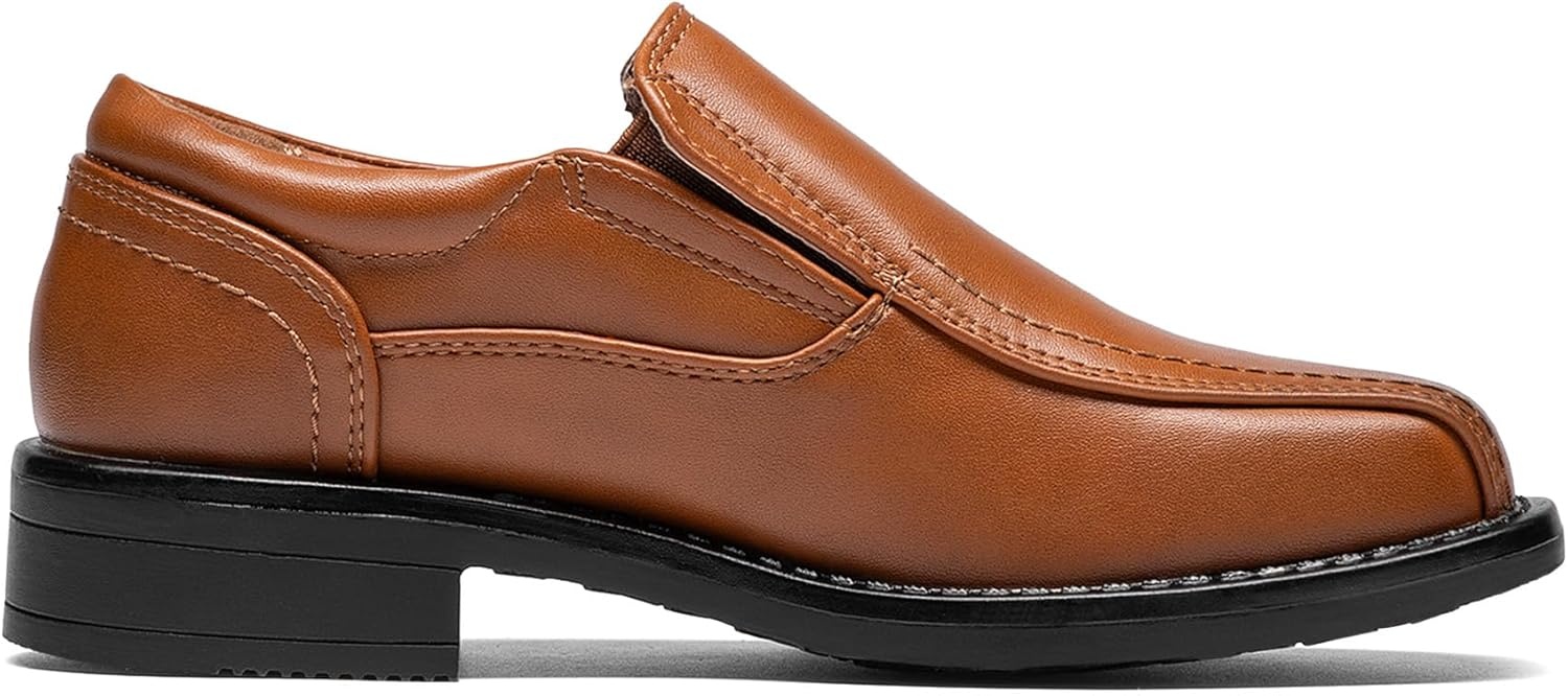 image:imageBruno Marc Boys Dress Shoes SlipOn Loafer Wedding ShoesBrown
