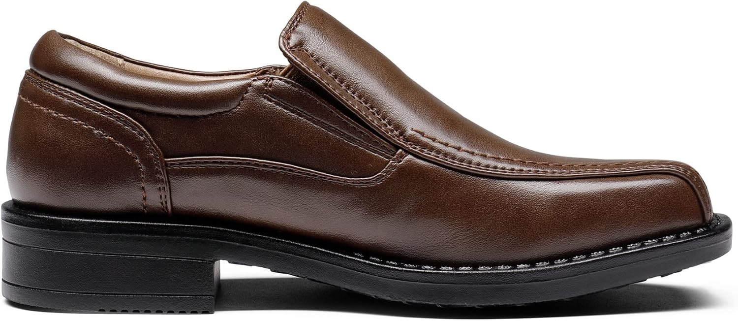 image:imageBruno Marc Boys Dress Shoes SlipOn Loafer Wedding ShoesDark Brown