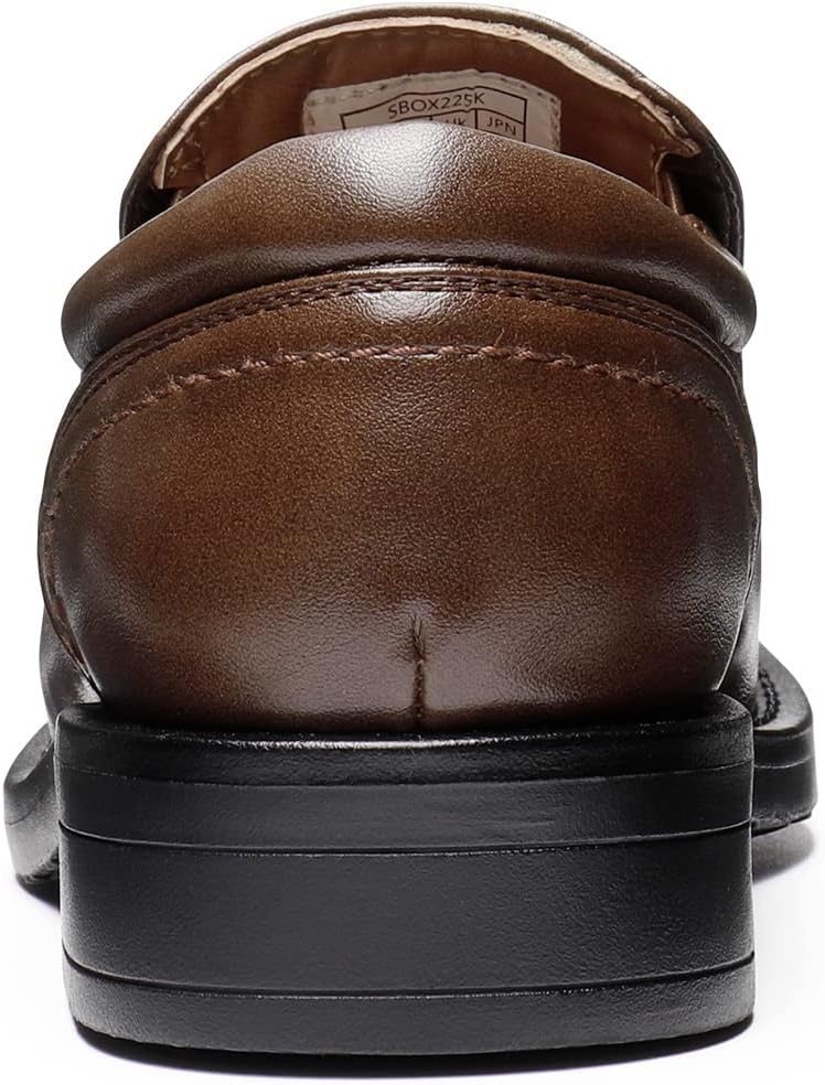 image:imageBruno Marc Boys Dress Shoes SlipOn Loafer Wedding ShoesDark Brown