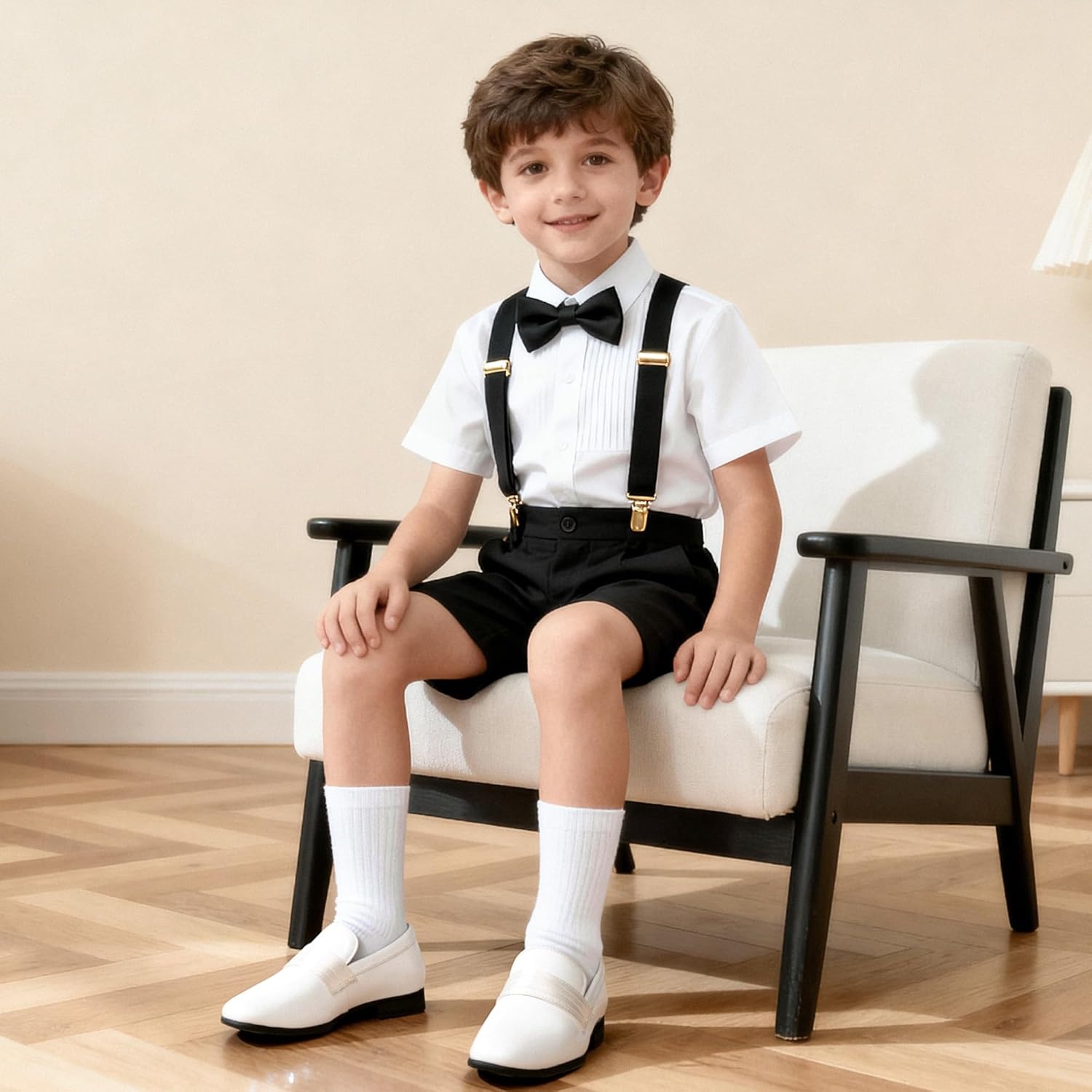 image:imageBruno Marc Boys Dress Shoes Slipon Loafers Formal Tuxedo ShoesWhite