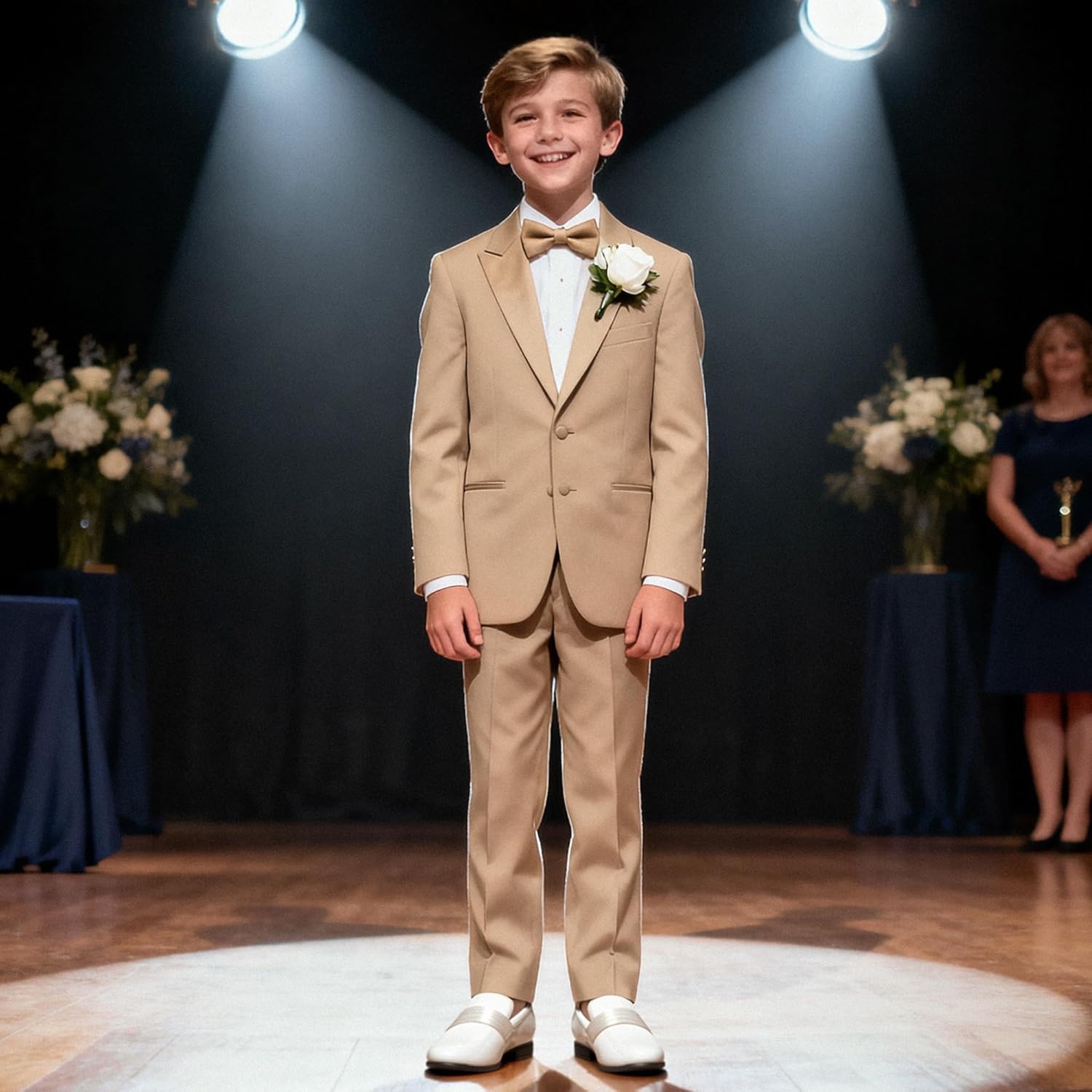 image:imageBruno Marc Boys Dress Shoes Slipon Loafers Formal Tuxedo ShoesWhite