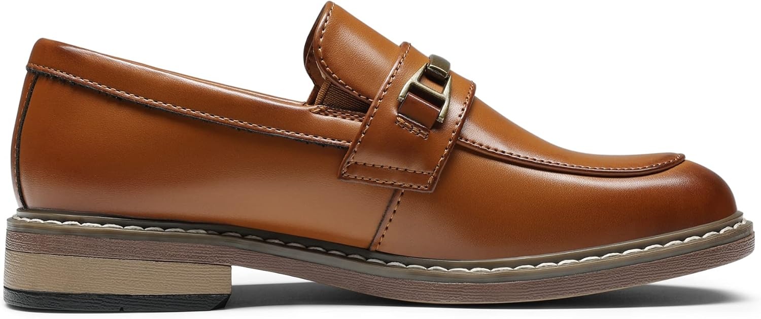 image:imageBruno Marc Boys Dress Slipon Penny LoaferToddlerLittle KidBig KidBrown