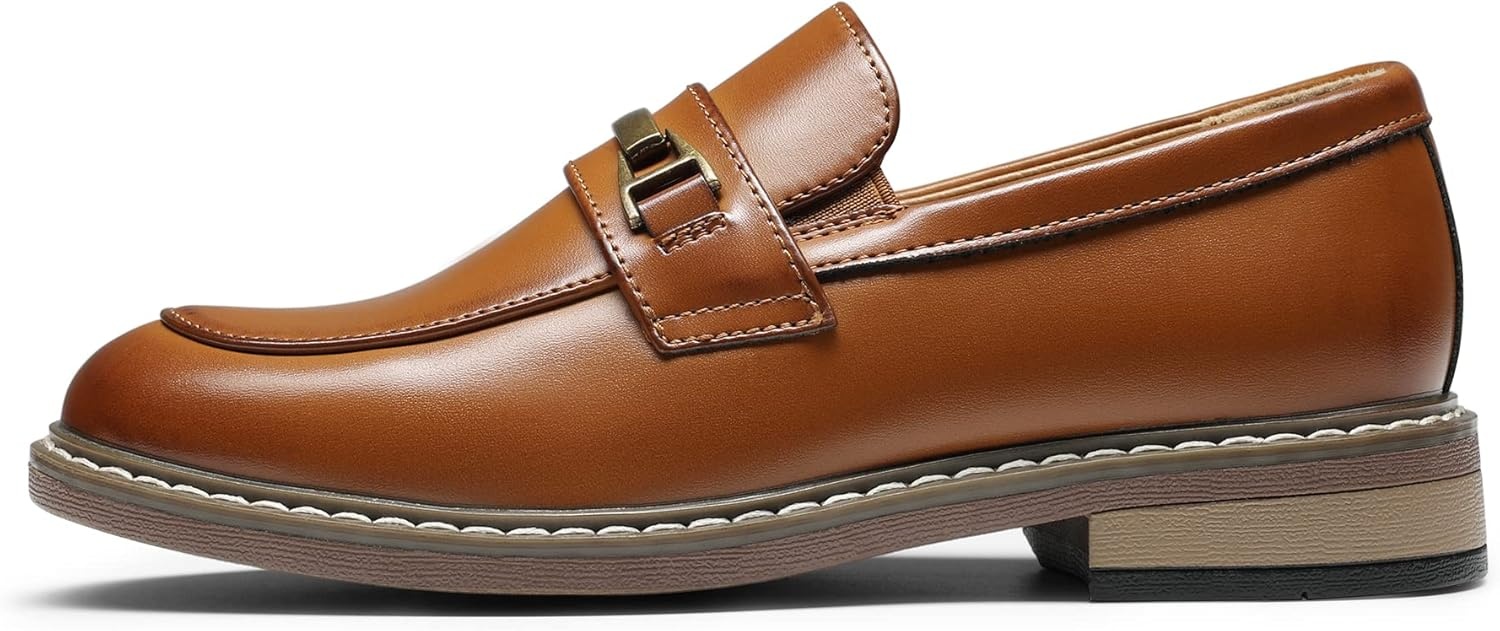 image:imageBruno Marc Boys Dress Slipon Penny LoaferToddlerLittle KidBig KidBrown