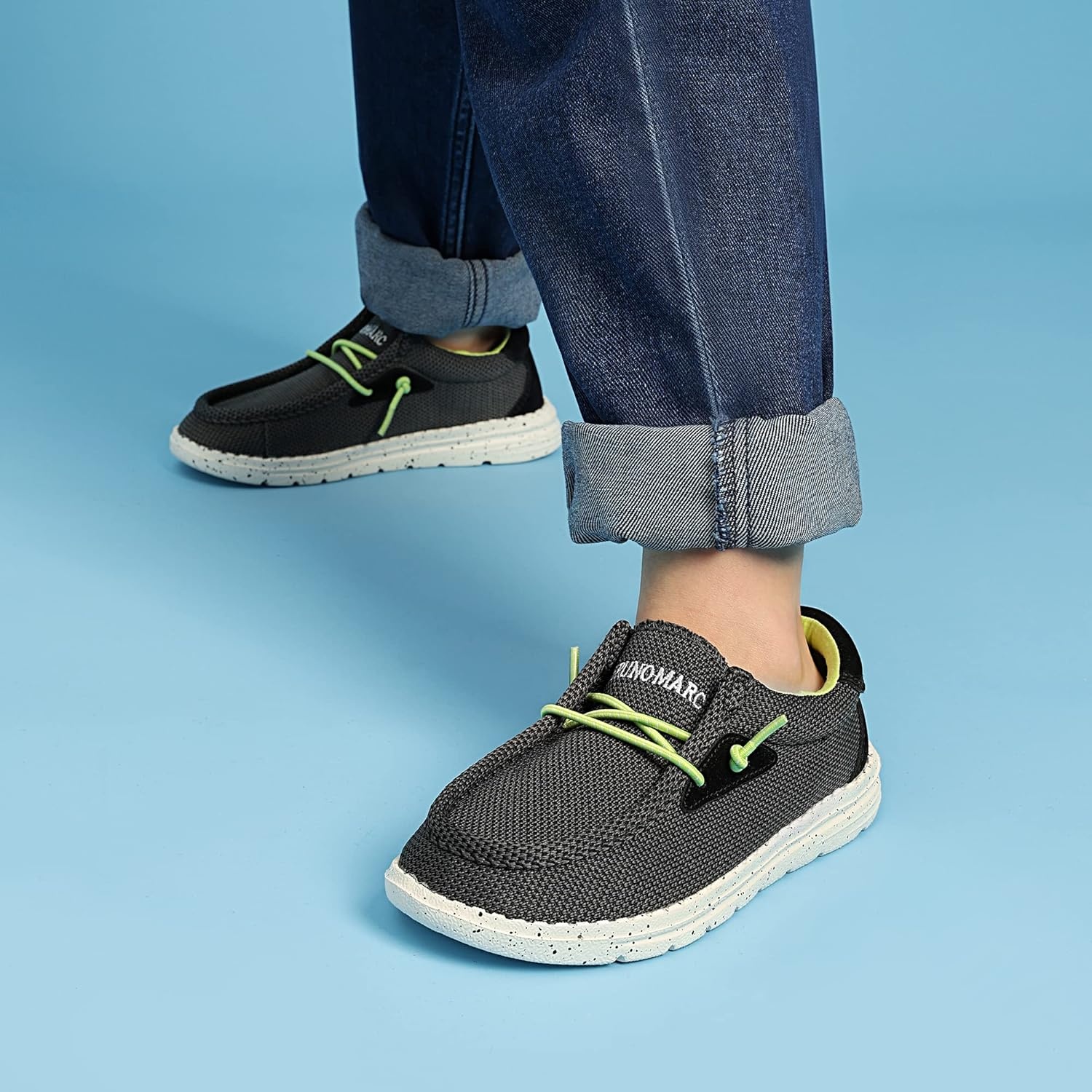image:imageBruno Marc Boys Girls SlipOn Casual LoaferToddlerLittle KidBig KidBlack