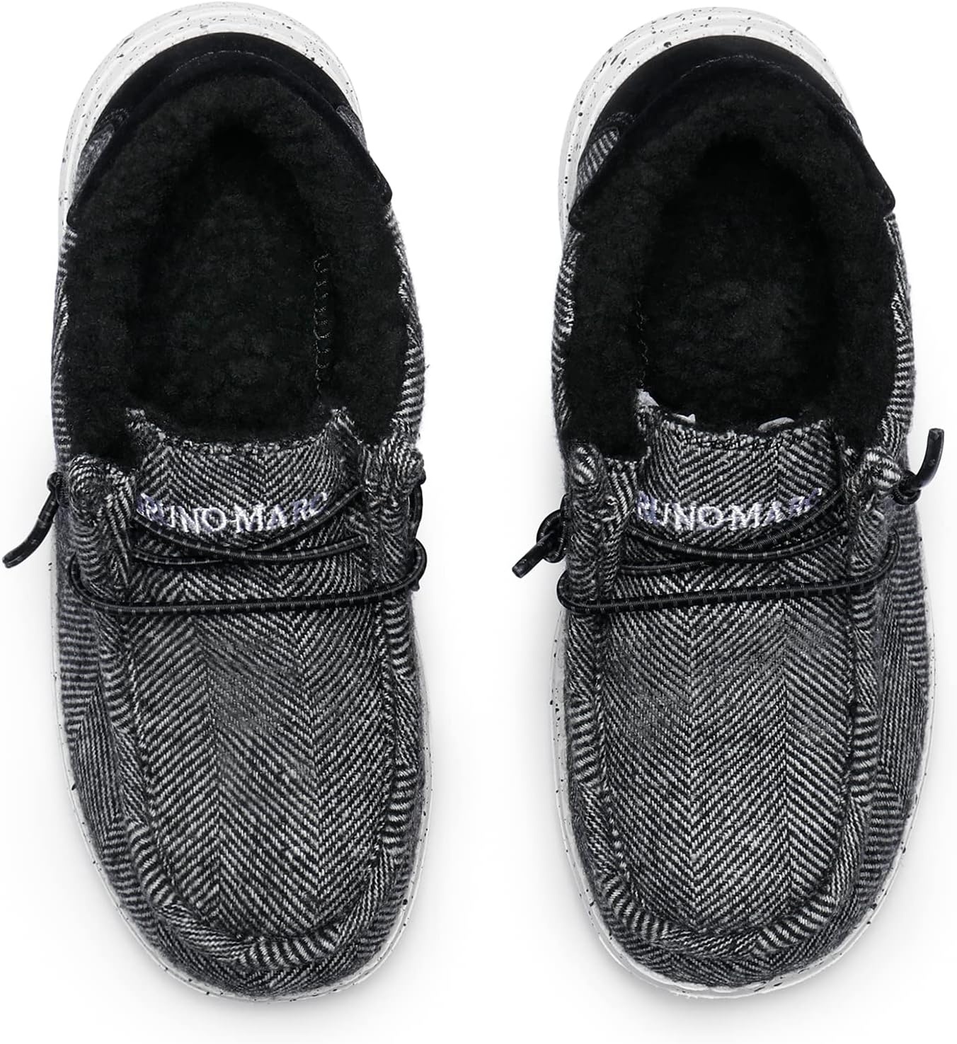 image:imageBruno Marc Boys Girls Warm Winter Loafer Fuzzy Casual Slip On Shoes ToddlerLittle KidBig KidBlack