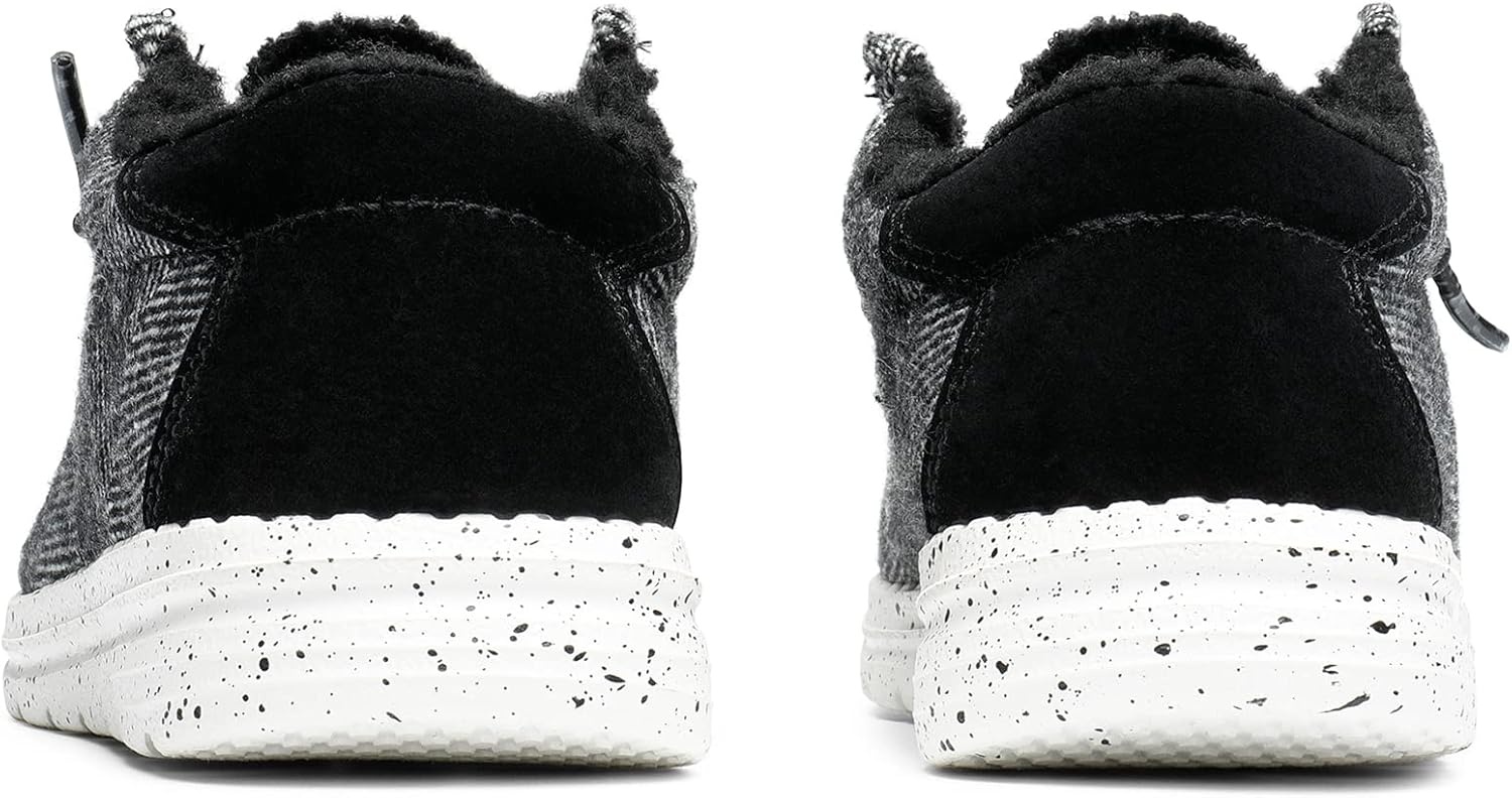 image:imageBruno Marc Boys Girls Warm Winter Loafer Fuzzy Casual Slip On Shoes ToddlerLittle KidBig KidBlack
