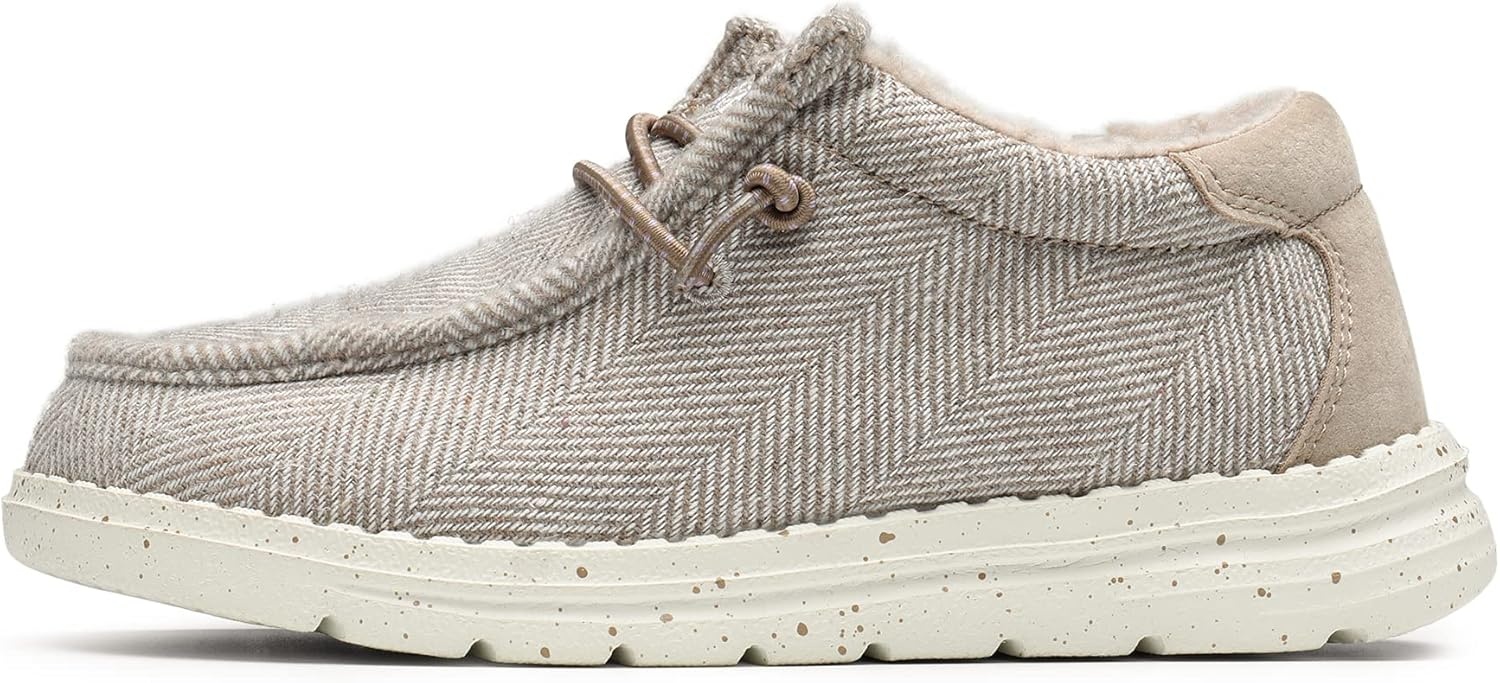 image:imageBruno Marc Boys Girls Warm Winter Loafer Fuzzy Casual Slip On Shoes ToddlerLittle KidBig KidBrown