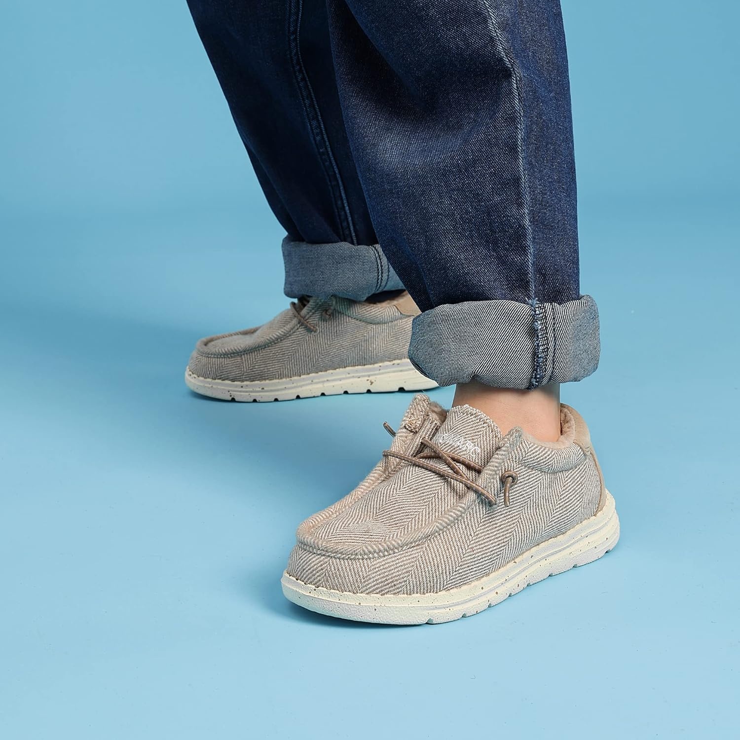 image:imageBruno Marc Boys Girls Warm Winter Loafer Fuzzy Casual Slip On Shoes ToddlerLittle KidBig KidBrown