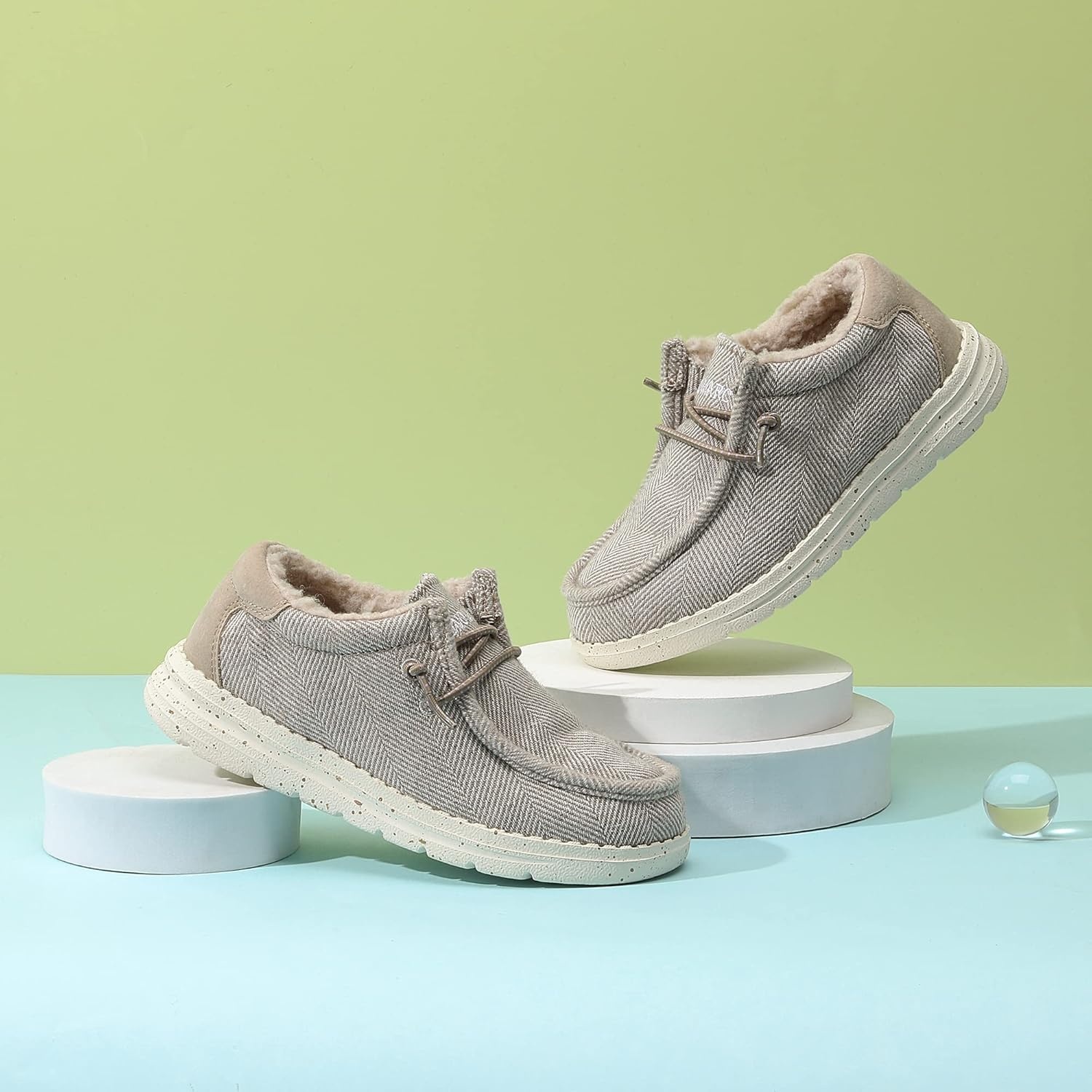 image:imageBruno Marc Boys Girls Warm Winter Loafer Fuzzy Casual Slip On Shoes ToddlerLittle KidBig KidBrown