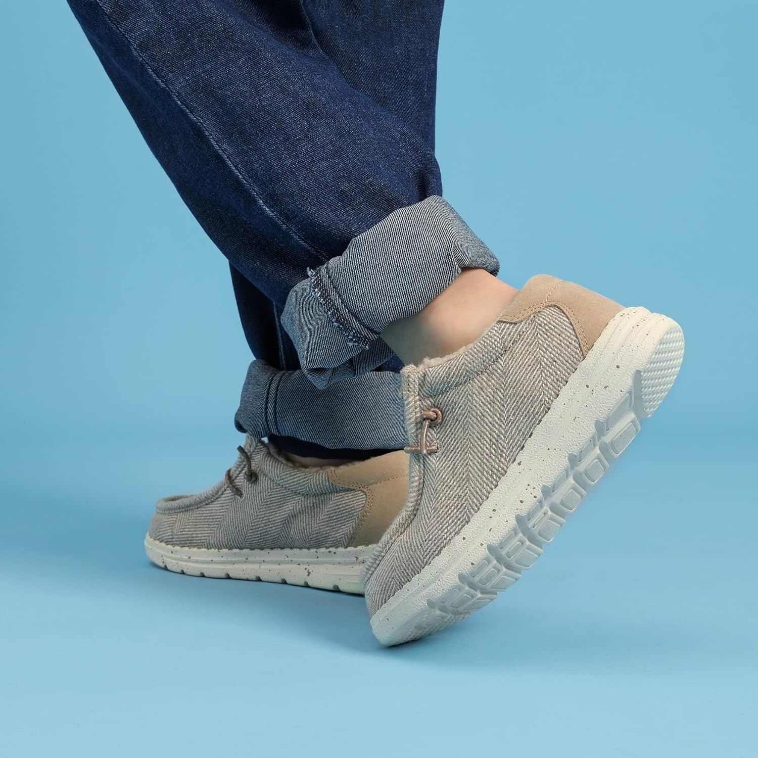 image:imageBruno Marc Boys Girls Warm Winter Loafer Fuzzy Casual Slip On Shoes ToddlerLittle KidBig KidBrown