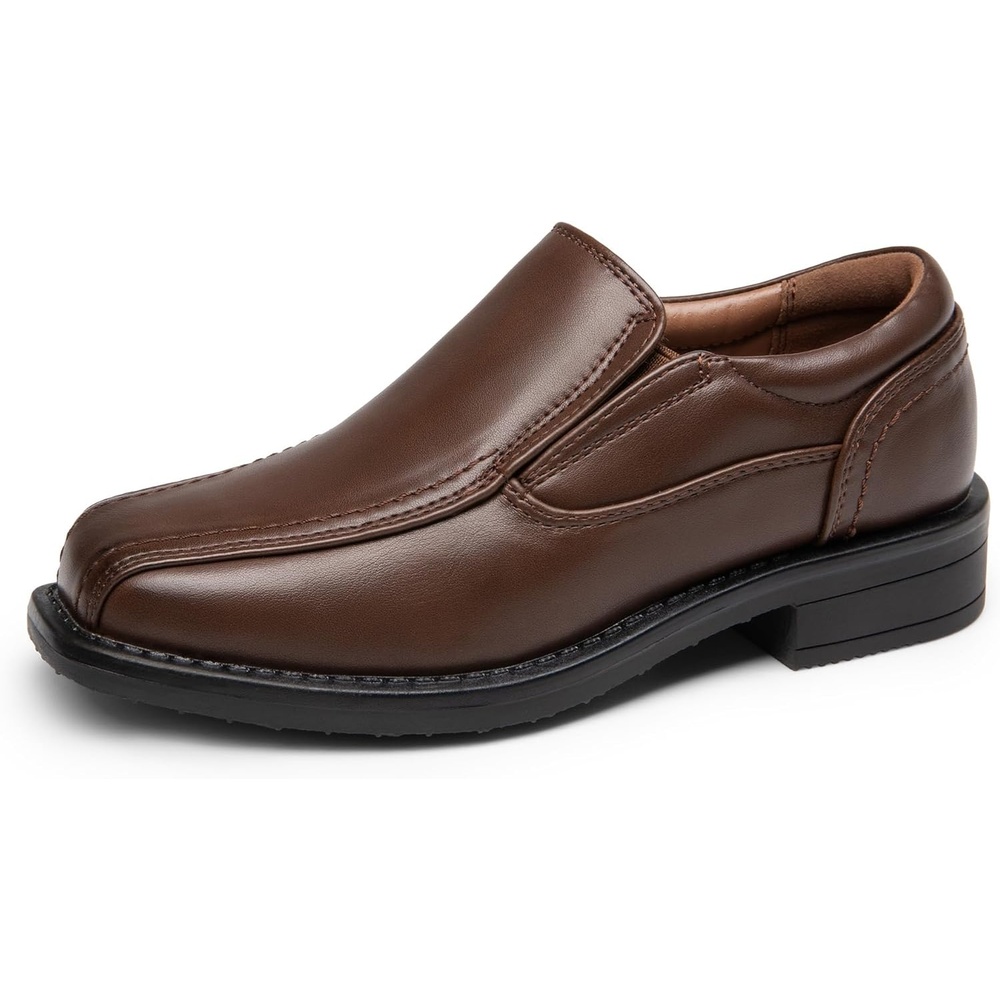 image:imageBruno Marc Boys Dress Shoes SlipOn Loafer Wedding ShoesDark Brown
