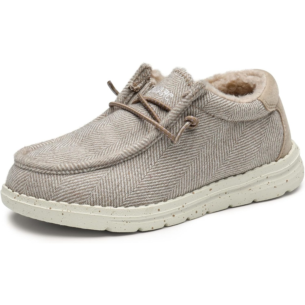 image:imageBruno Marc Boys Girls Warm Winter Loafer Fuzzy Casual Slip On Shoes ToddlerLittle KidBig KidBrown