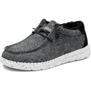 image:imageBruno Marc Boys Girls Warm Winter Loafer Fuzzy Casual Slip On Shoes ToddlerLittle KidBig KidBlack