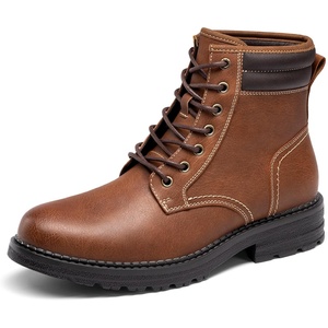 image:imageBruno Marc Mens Dress Oxford Fashion and Comfort Ankle Lace Up BootsBrown