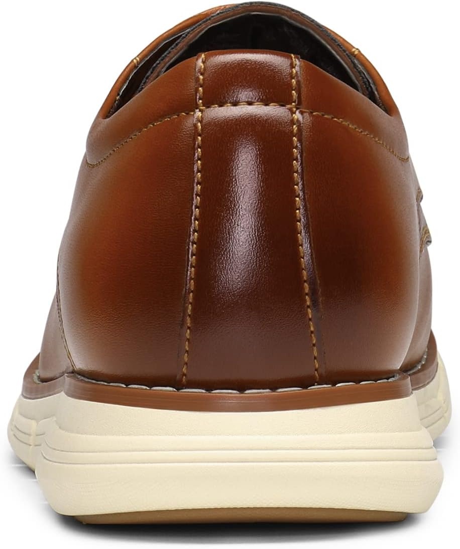 image:imageBruno Marc Mens Crossflex Dress Sneakers Casual Oxford Formal ShoesBrown